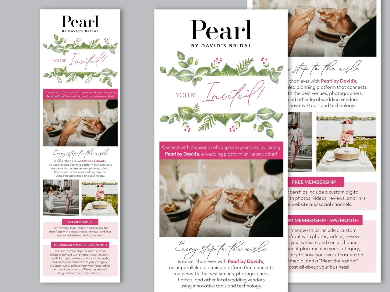 Pearl by David's Bridal — Email